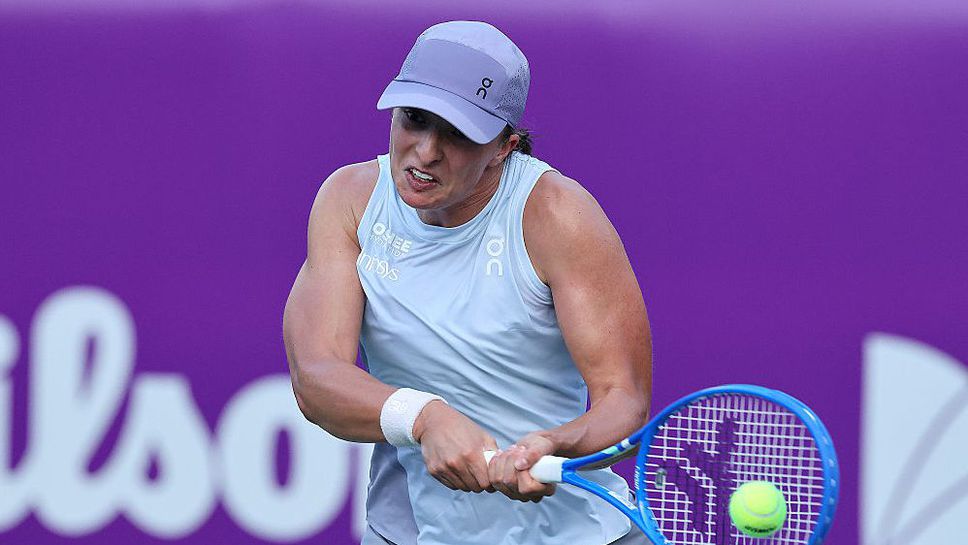 Поставената под номер 1 в основната схема Ига Швьонтек Полша