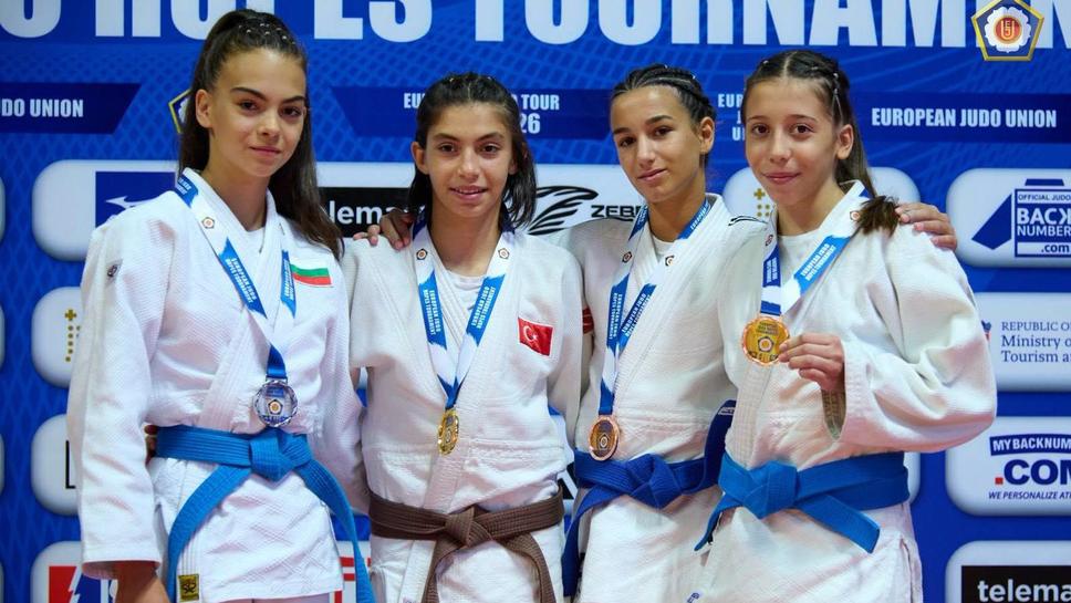 Два сребърни медала за България на Европейската купа по джудо за прекадети в Сплит