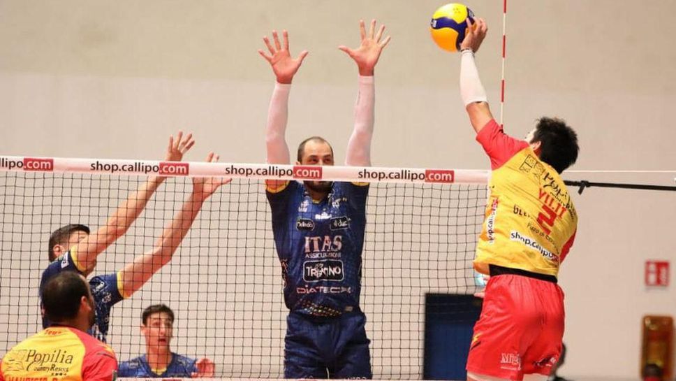 Матей Казийски с 14 точки, Тренто с втора поредна победа в Суперлигата на Италия