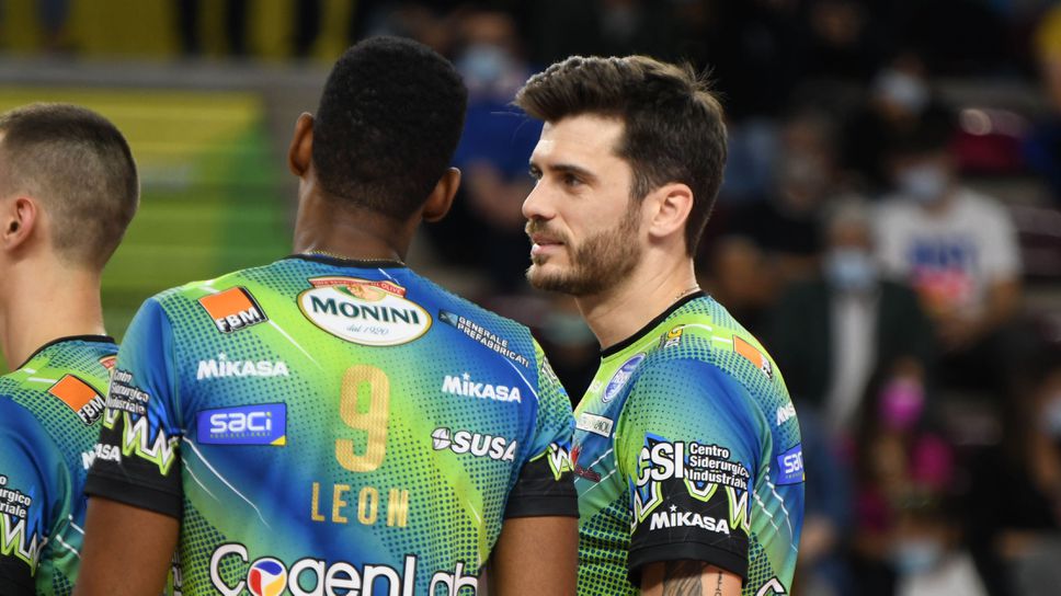 Вилфредо Леон и Матю Андерсън “превзеха” Верона на Радо Стойчев и Аспарух Аспарухов