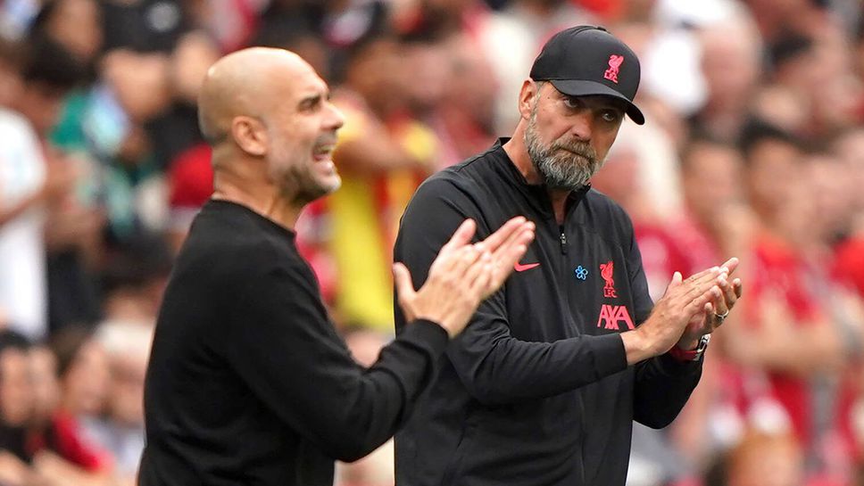 Реакциите на Клоп и Гуардиола на дербито привлякоха вниманието върху поведението на мениджърите в Англия