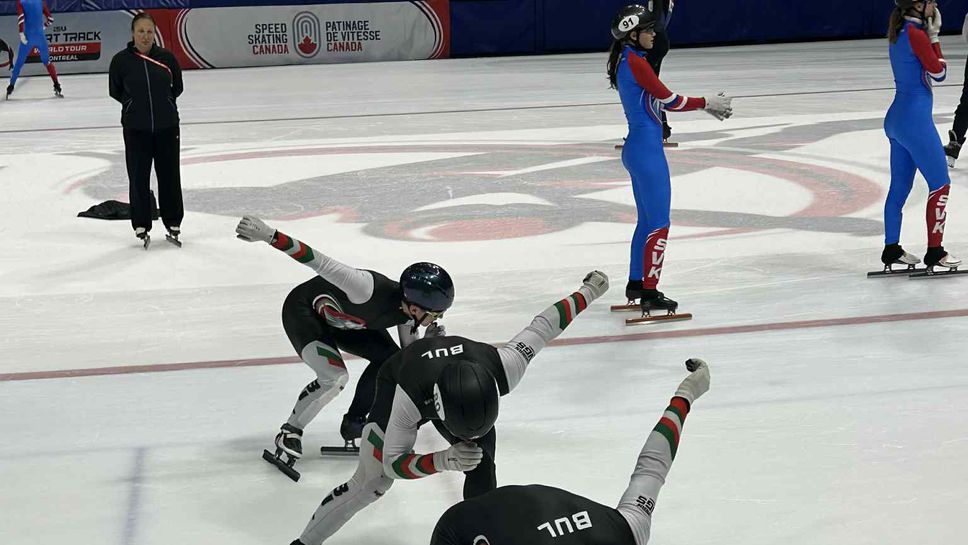 Щафетата на България за мъже завърши на четвърто място във