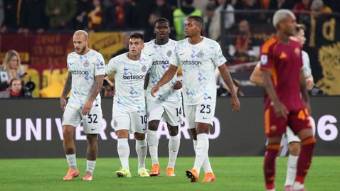 Интер прекърши Рома с ранен гол и излезе начело в Серия "А"