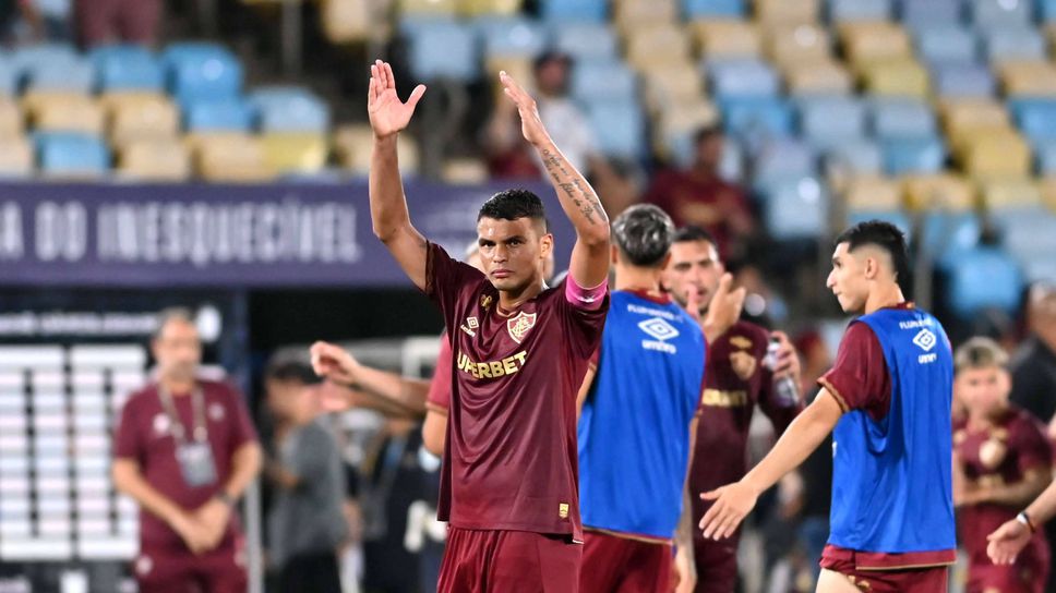 На 41 години Тиаго Силва централният защитник на Флуминензе отбеляза