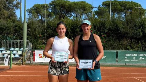 Елизара Янева спечели първа титла на двойки в кариерата си