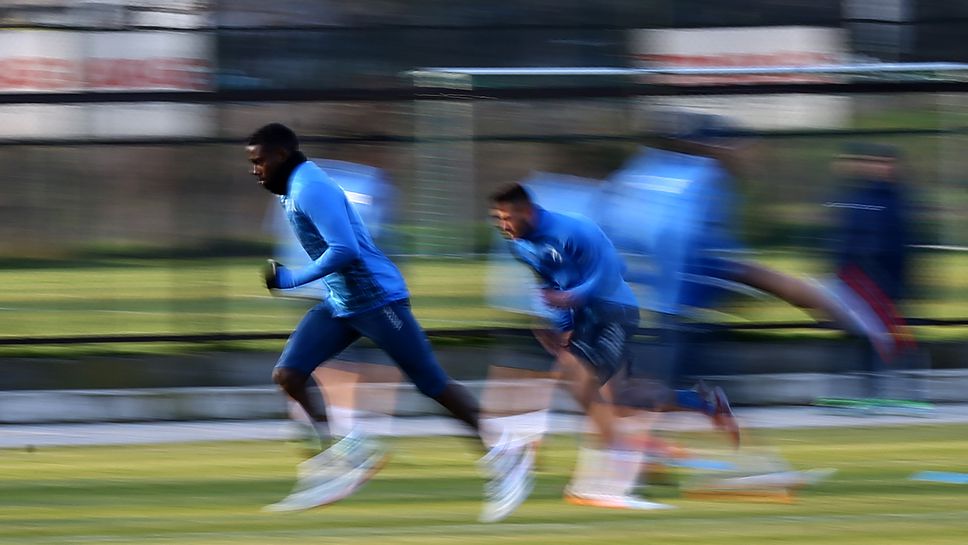 Тренировка на Левски