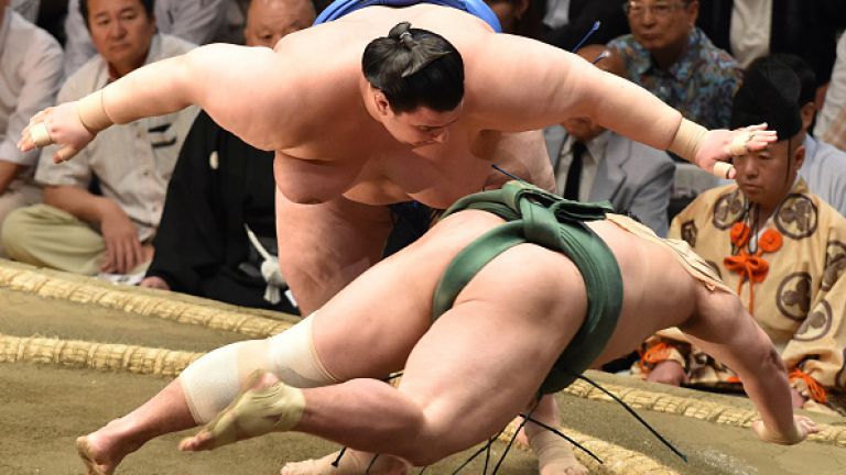 Даниел Иванов-Аоияма завърши с победа участието си на турнира по сумо във Фукуока