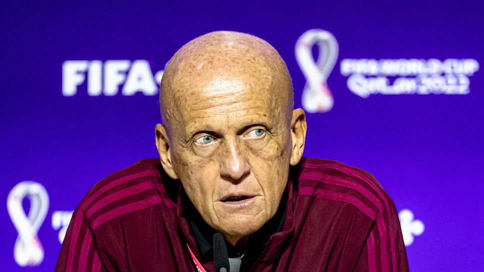 Колина: Ще има червени картони за всички, които застрашават здравето на съперника по време на Мондиал 2022