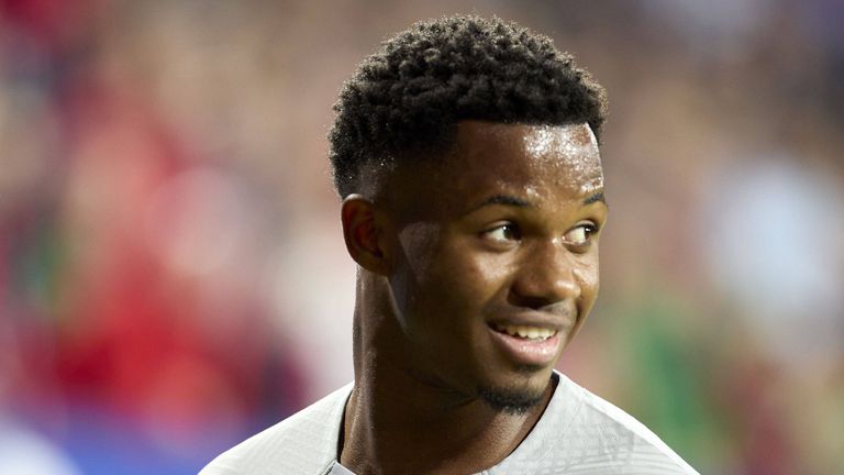 Талантът на Барселона Ансу Фати увери че не изпитва никакъв