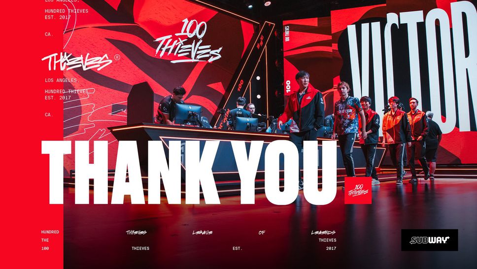 100 Thieves шокира, "крадците" се разделят с почти целия състав