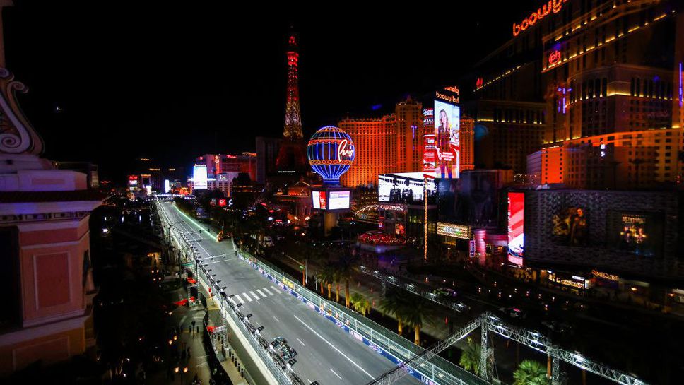 Трасето в Лас Вегас: 17 завоя и 15 клубове за стриптийз