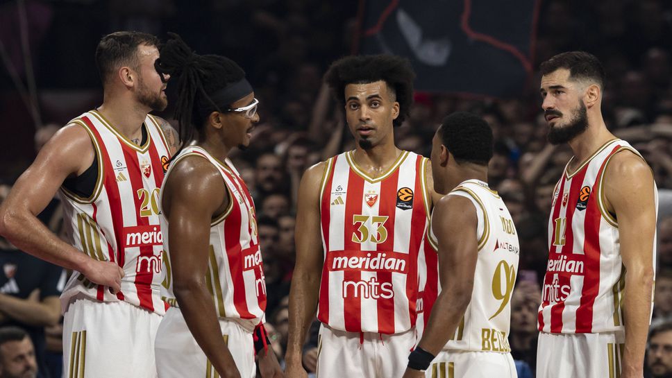 Баскетболистите на Цървена звезда правят фурор в Евролигата постигнаха осем