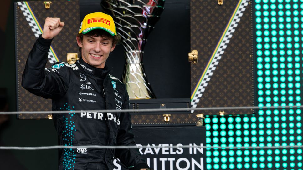 Представянето на Андреа Кими Антонели в хода на неговия дебютен