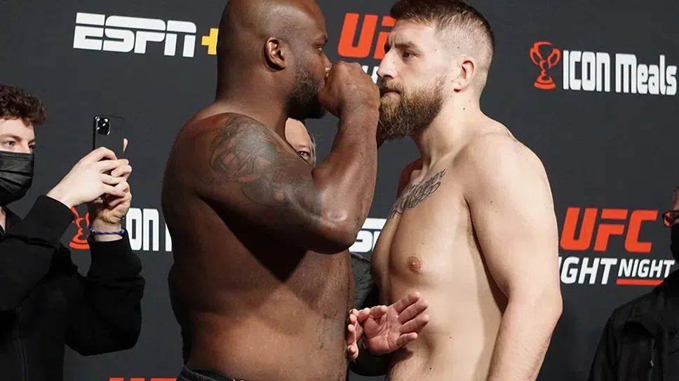 Дерик Люис много по-тежък от Крис Дюкас преди UFC Fight Night 199