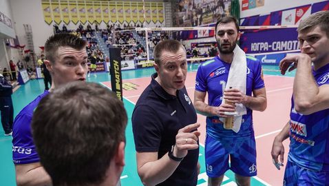 Супер Цецо Соколов с 25 точки (6 аса!), Динамо с измъчена победа в Русия