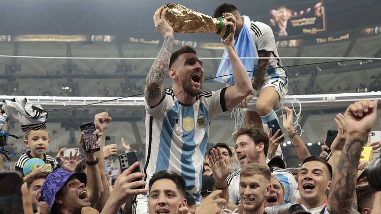 Краля на футбола Пеле също поздрави Аржентина за спечелената световна