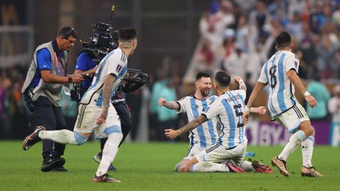 Аржентина детронира Франция в драма с шест гола и дузпи