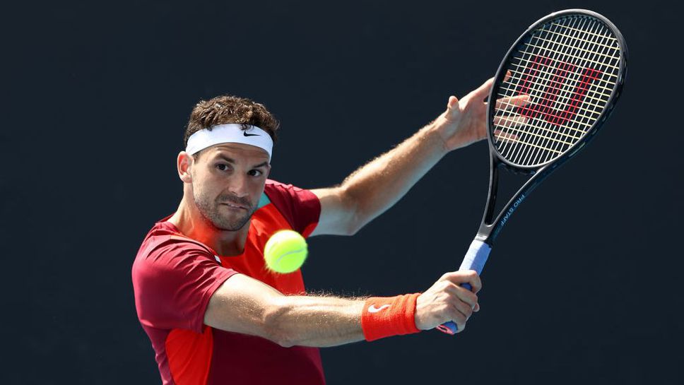 Григор Димитров отново на корта рано сутринта в четвъртък