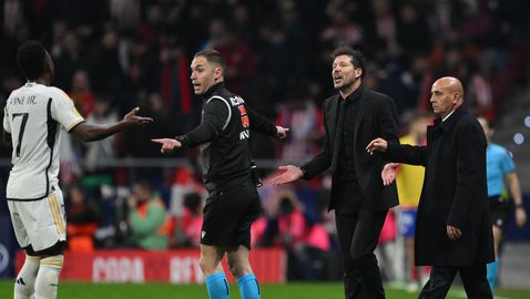 Вижте как Симеоне напсува Винисиус Жуниор