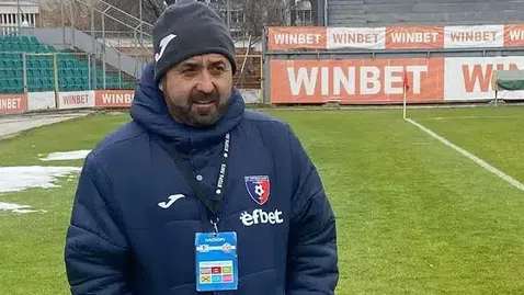 Треньорът на Струмска слава: Много съм радостен, че футболистите спазиха дисциплина
