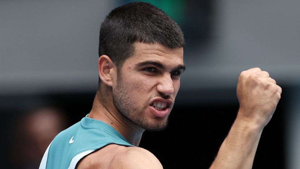 Контузия улесни Алкарас по пътя към 1/4-финалите на Australian Open