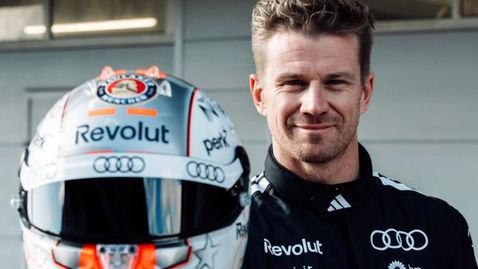  Нико Хюлкенберг сподели новата си каска 