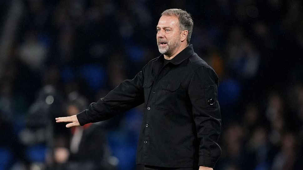 Треньорът на Барселона Ханци Флик бе бесен след загубата с