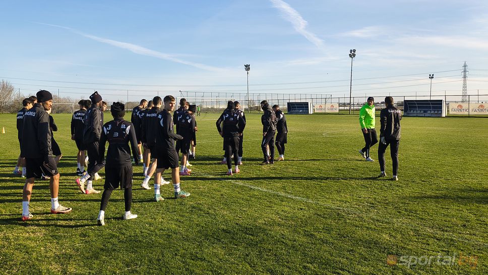 Славия проведе следобедна тренировка в района на Анталия където лагеруват