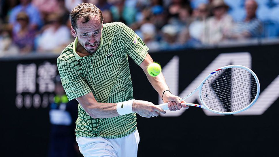 Бившият 1 в света Даниил Медведев продължи великолепното си представяне