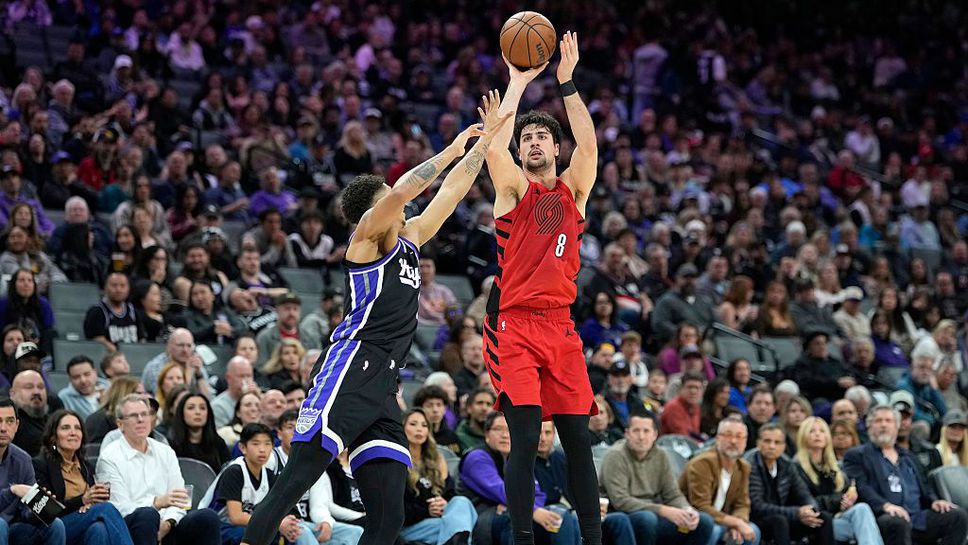 Портланд Трейл Блейзърс се наложи над Сакраменто Кингс със 117