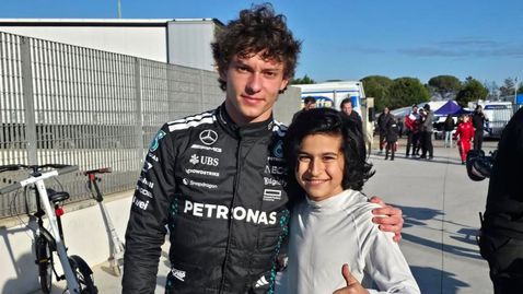  Български водачи на проби с Андреа Кими Антонели 