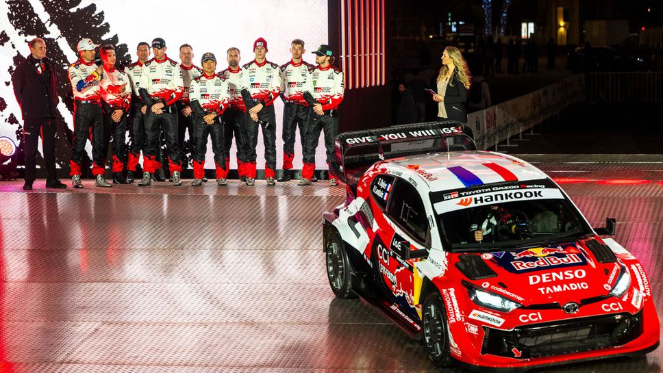 Заводският тим на Тойота ще стартира сезон 2026 в Световния