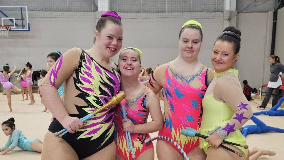 ъстезателките по художествена гимнастика със синдром на Даун към Федерация