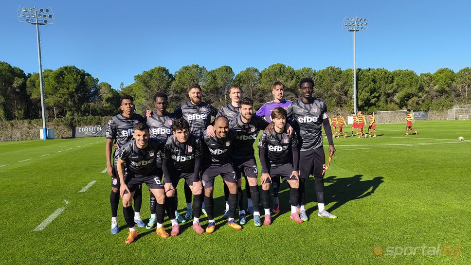 ЦСКА 1948 1:0 Ягелония, гол с петичка