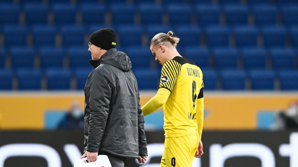 И в следващия двубой Дортмунд ще трябва да се оправя без Холанд