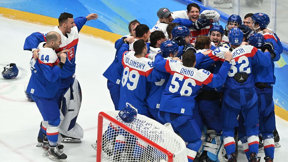 Словакия е изненадващият бронзов медалист в хокея в Пекин 2022