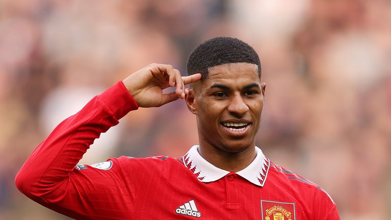 С двете си попадения в мрежата на Лестър 3 0 Маркъс