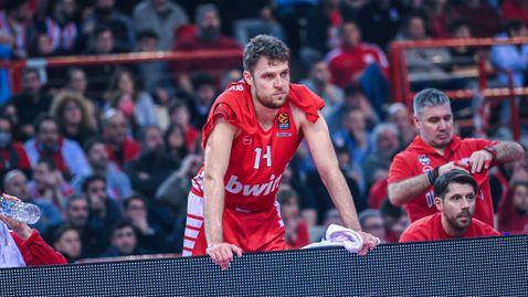  Везенков и Олимпиакос са вперили взор във втори трофей за сезона 