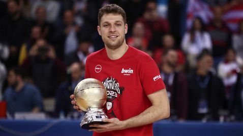  Просто неукротим: Везенков е MVP на шампионата за Купата 