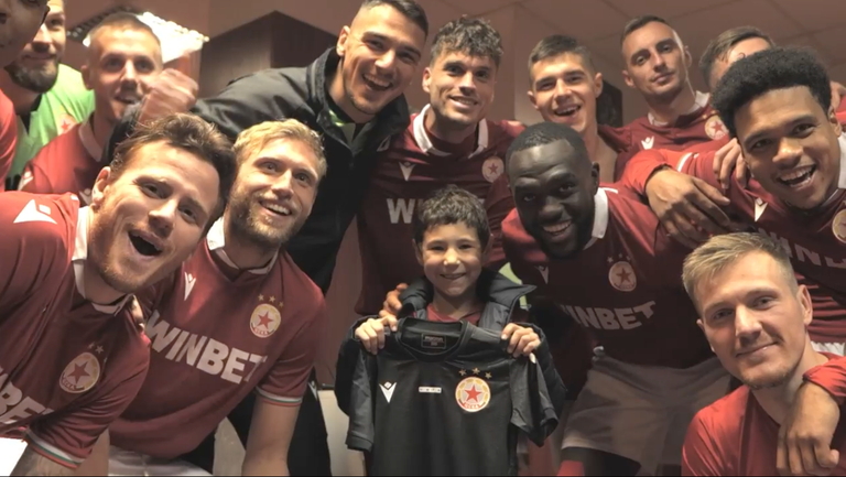 ЦСКА София направи страхотен жест към свой фен след победата