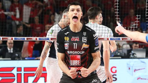 Алекс Николов и Лубе вече са трети в Суперлигата на Италия