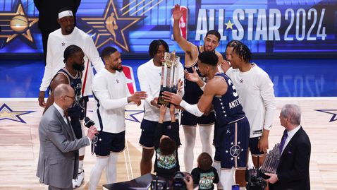 Отборът на Източната конференция спечели Мача на звездите в НБА с нов рекорд