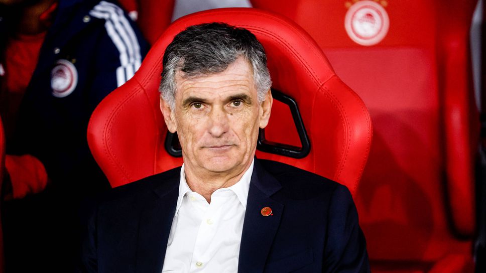 Старши треньорът на Олимпиакос Хосе Луис Мендилибар изрази разочарованието си