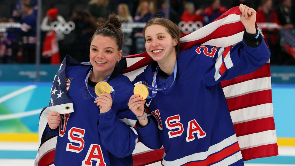 Отборът на САЩ е олимпийски шампион по хокей на лед