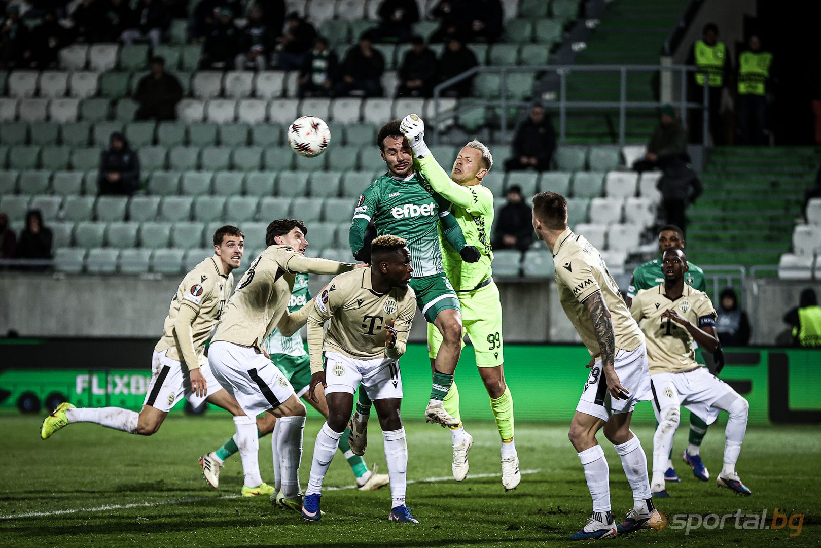 Лудогорец 2:1 Ференцварош