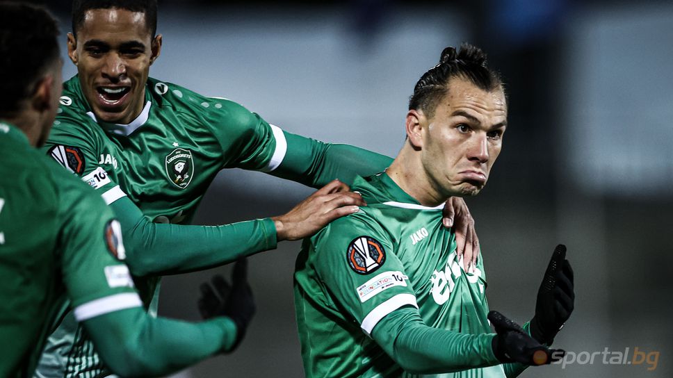 Авторът на победния гол за Лудогорец срещу Ференцварош испанският защитник