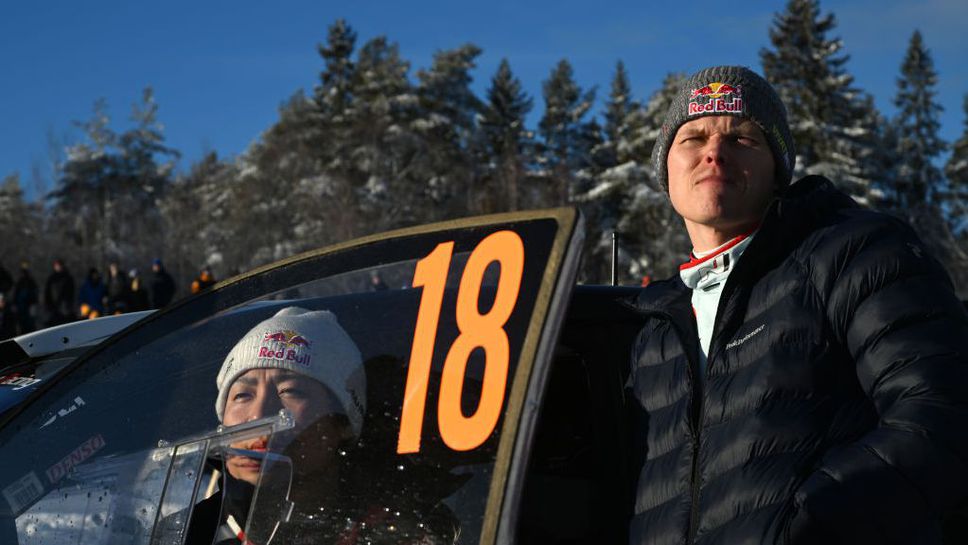 Заводският пилот на Тойота в Световния рали шампионат WRC Такамото