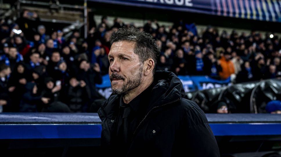 Старши треньорът на Атлетико Мадрид Диего Симеоне анализира представянето на