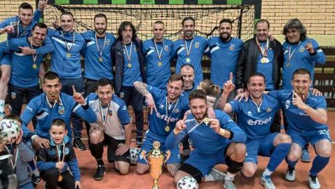 Левски футзал с нова разгромна победа