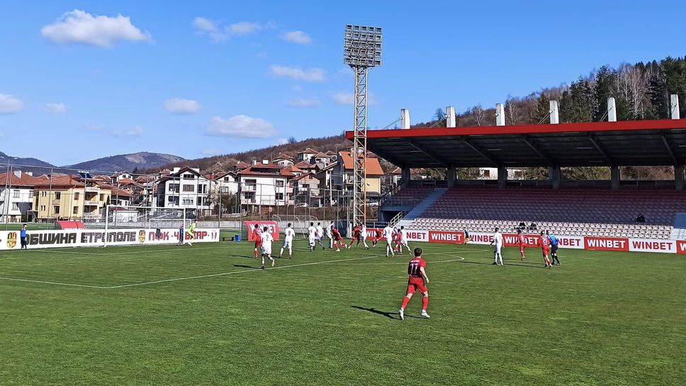 Чавдар (Етрополе) пречупи дубъла на ЦСКА - София с късен гол